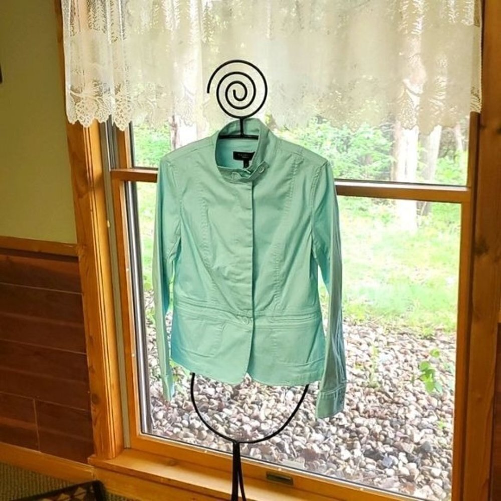 Talbots Pastel Long Sleeve Button Down Spring/Summer/Fall Sz. 6 Jacket w Pockets